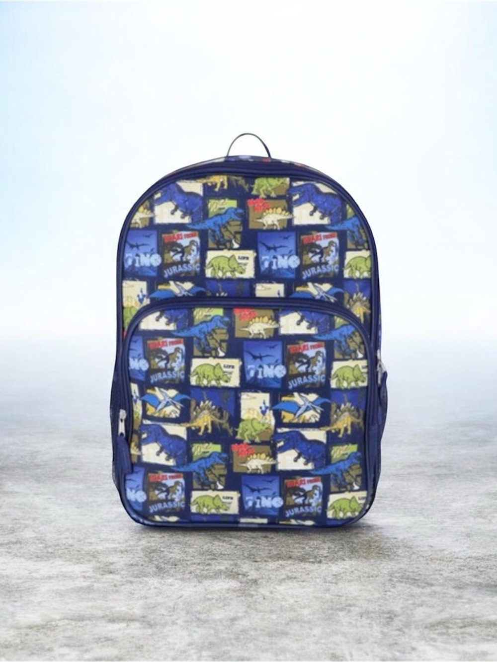 wonder nation Blue Dinosaur Print Kids Backpack